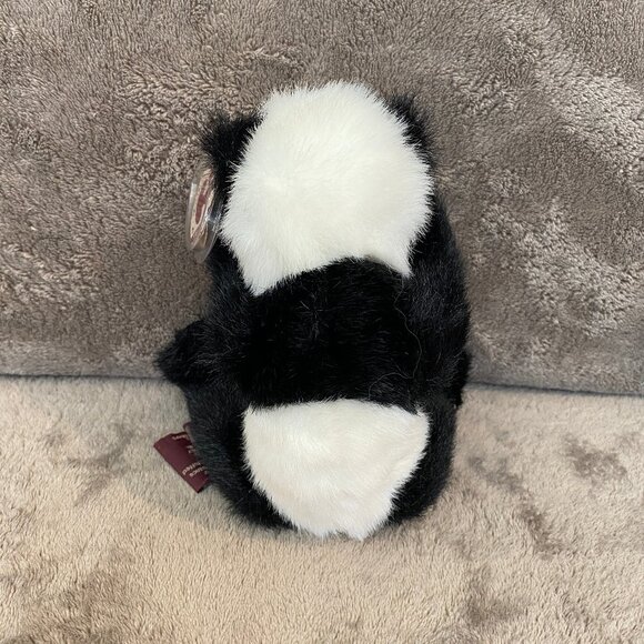 93 Checkers The Panda EXTREMELY RARE Ty Beanie Baby Attic Treasures 1ST GEN 6031 - Picture 3 of 7